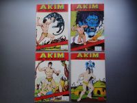 4 x Akim. Herr des Dschungels. Nr. 1, 2, 3, 5. 1977/1978. Hethke. Hessen - Wiesbaden Vorschau