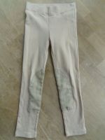 H&M wie Reithose Leggings Hose Gr. 128 beige Knieleder Baden-Württemberg - Plankstadt Vorschau