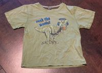 T-Shirt grün Motiv: T-Rex Dinosaurier Gr. 110 Wuppertal - Langerfeld-Beyenburg Vorschau