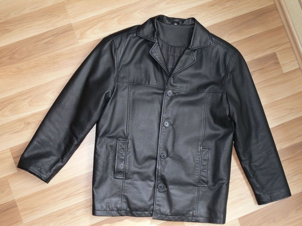 Angelo Litrico Lederjacke, Übergangsjacke Gr M, schwarz, NEUwe in Velbert