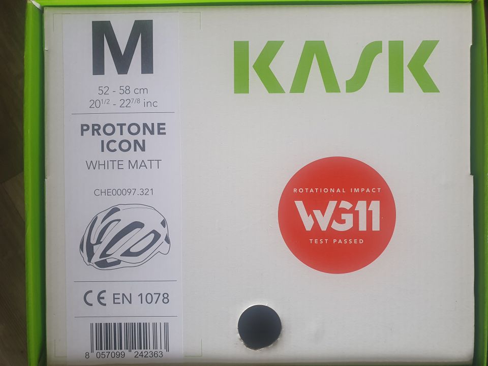 Fahrradhelm neu: Kask Protone icon WG11 white matte M UVP 275,-€ in Berlin