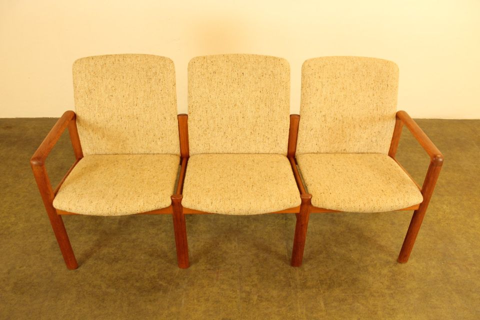 3 Sitzer danish Design Midcentury Couch Sofa Dänisch teak in Berlin