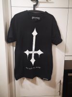 schwarzes T-Shirt EBM Gothic Black Blood Gr. L Schleswig-Holstein - Schönkirchen Vorschau