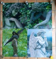 4 Engel Bilder Poster, Gothic, Statue, Grab Nordrhein-Westfalen - Wetter (Ruhr) Vorschau