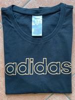 Adidas T-Shirt, Gr: 38-40, schwarz mit goldenem Aufdruck Niedersachsen - Bippen Vorschau