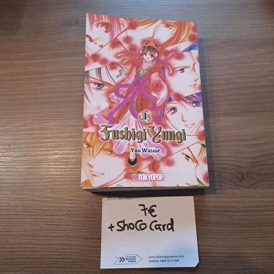 Manga Fushigi Yuugi band 1 + ShoCo Card in Ihrlerstein
