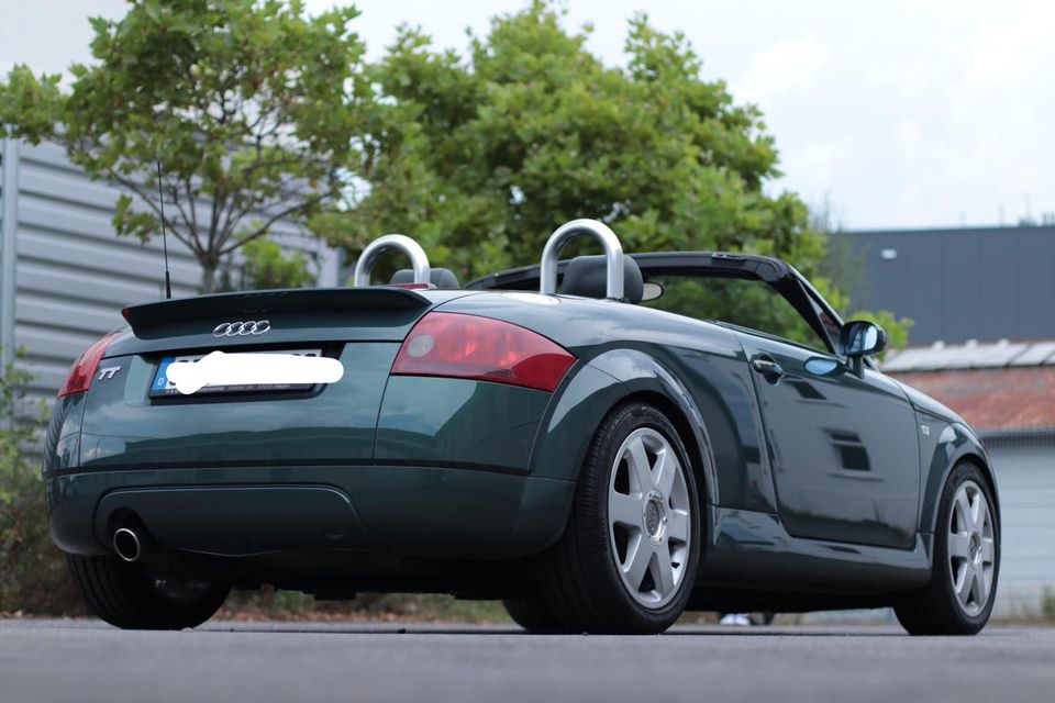 AUDI TT 8N Roadster, 1.8 T, grün /grüne Sitze/Cabrio in Siegen