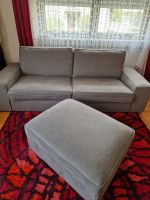 Couch mit Hocker (Ikea) Erlenbach am Main  - Mechenhard Vorschau