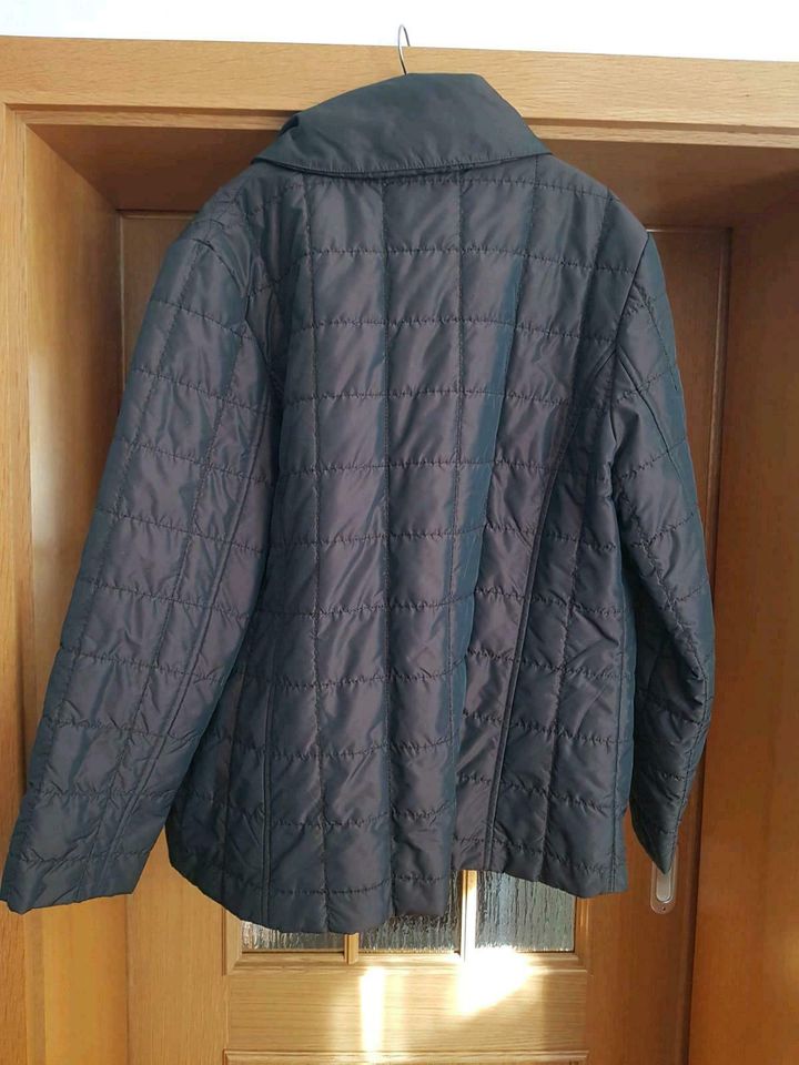 Jacke Steppjacke Übergangsjacke Damen 44 braun violett in Netzschkau