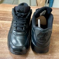 Nike Sneaker Air Max 90 Leather Voll Schwarz Nordrhein-Westfalen - Remscheid Vorschau