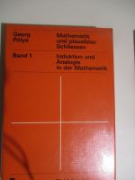 Georg Pòlya Polya  Mathematik und plausibles Schliessen Band 1 Bayern - Schliersee Vorschau