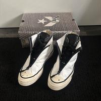 CONVERSE CHUCKS 70 HI WHITE BLACK Gr. 37,5 (5) selten Niedersachsen - Braunschweig Vorschau