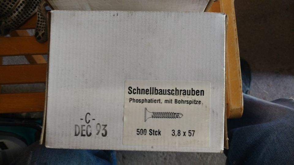 1 Karton 3,5 x 35mm o.ä.Schnellbauschrauben Kunkel Montagetechnik in Berlin