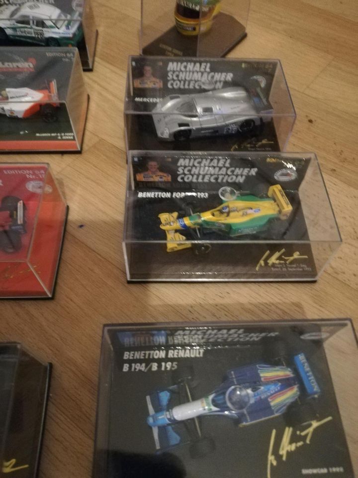 Michael Schumacher Sammlung Minichamps in Rüdersdorf