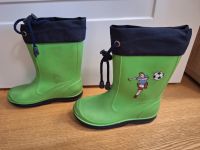 Gummistiefel Gr. 27, Fußballer/Fußball, grün Sehr guter Zustand Münster (Westfalen) - Centrum Vorschau