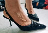 Fancy elegante Pumps, sehr detaliert verarbeitet mit Perlen. Baden-Württemberg - Karlsruhe Vorschau