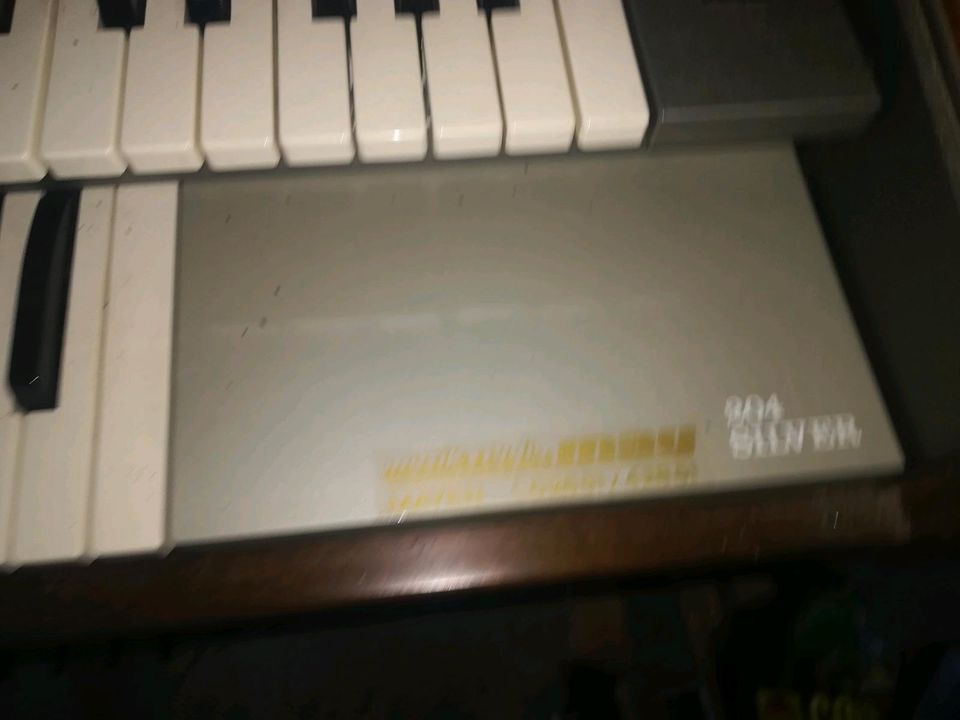 Orgel Silver 204  mit Hocker in Gamlen
