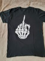 "Mittelfinger" Skelett Druck Skull Shirt Gr. XL Thüringen - Leinefelde Vorschau