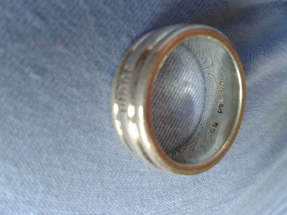 Design Ring Wolfgang Joop Grösse 59 /18,8 Silber 925 Sammlerstück in Hamburg