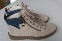 Rieker Schnürstiefel Boots beige Gr. 40 NEU Hessen - Lichtenfels Vorschau