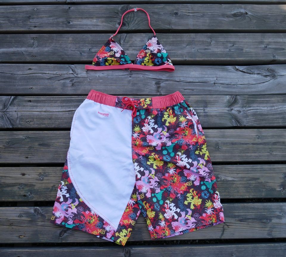 Bikini und Badeshorts von Manguun Sports, Gr. 170 / 176 in Raunheim