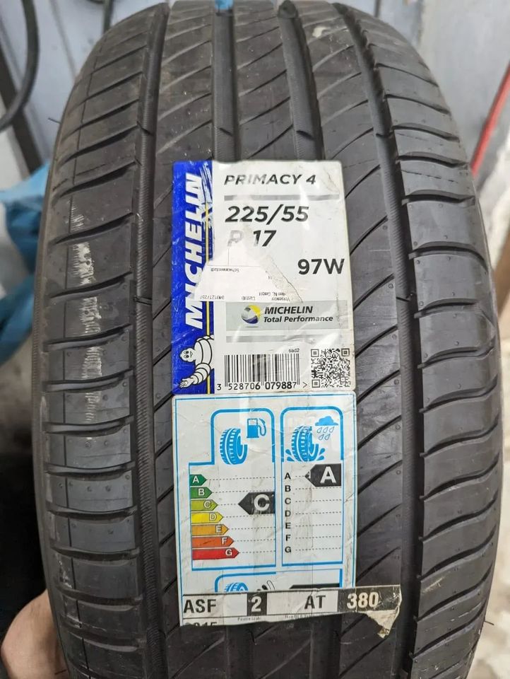 NEU! 2x Sommerreifen 225/55 R17 97W Primacy 4 Michelin DOT 18/20 in Dornstadt