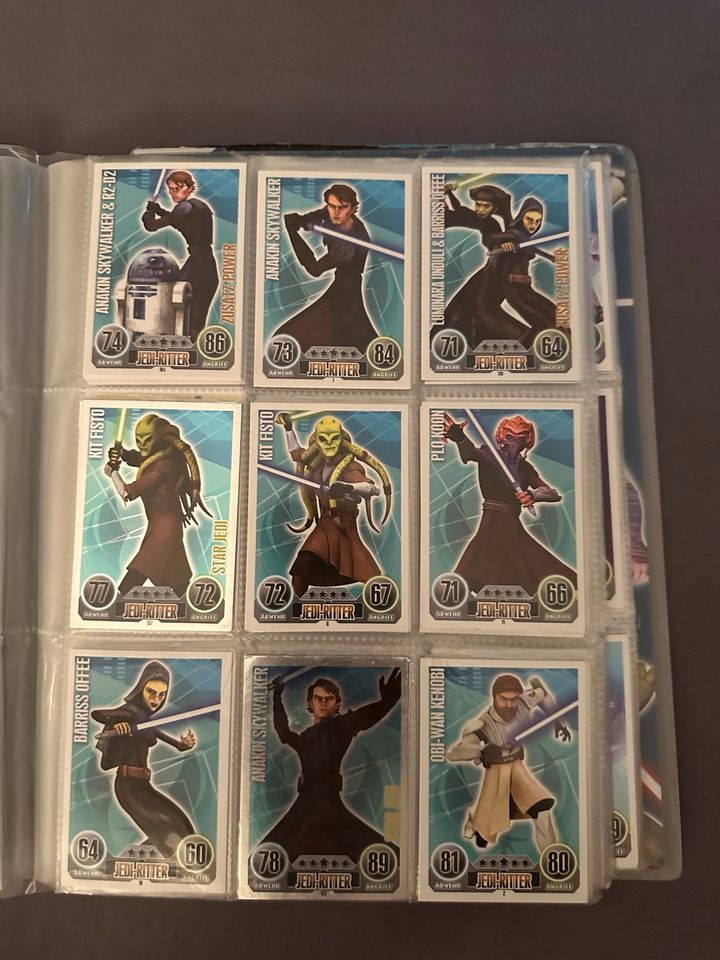 Star Wars Force Attax Karten (230+ Karten) in Markt Schwaben