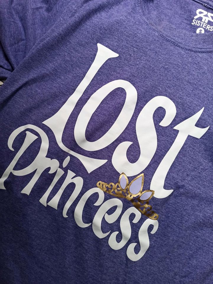 Rapunzel Tangled Disney Shirt Lost Prinzessin lila in Quedlinburg OT Gernrode
