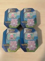 4 Pokémon Go Tins in Englisch NEU & OVP Hessen - Echzell  Vorschau