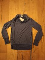Rauchblaues Langarmshirt Bench Gr. XS lockerer Kragen fließendRau Hessen - Flieden Vorschau