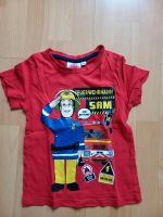 T- Shirt Feuerwehrmann Sam gr 98/104 Sachsen - Lichtenstein Vorschau