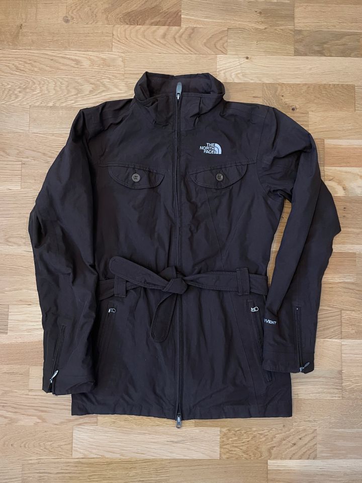 The North Face Damen City Regen Trenchcoat langer Gürtel braun S in Köln