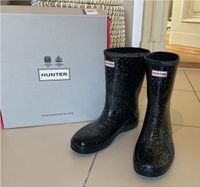 HUNTER ❤️ Gummistiefel Gr 33 Schwarz Black Giant Glitter Aigle Berlin - Grunewald Vorschau