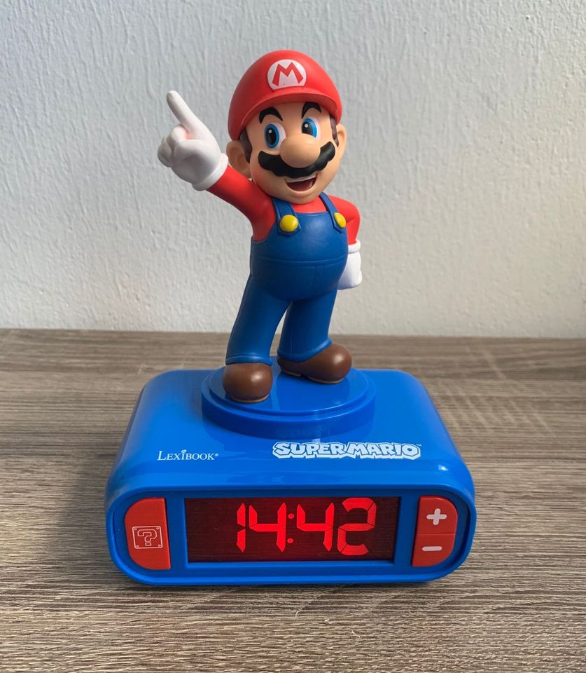 Wecker, Uhr, Nintendo Super Mario, Lexibook in Sögel