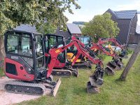 Minibagger Miete Vermietung Bagger Mietpark Bagger Mieten Sachsen - Hartenstein Vorschau