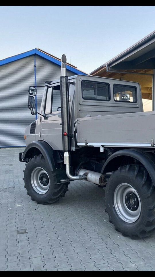 Edelstahlauspuff Unimog Seitenauspuff U 1000-2400 Hochlegung Ausp in Allmendingen