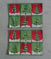 2 Tischsets mit Tannenbaum-Motiven Stoff ca. 43,5 x 32 cm neu Bielefeld - Joellenbeck Vorschau