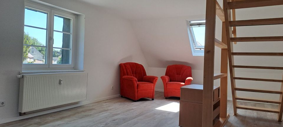 Sonnendurchflutete Maisonette-Wohnung im OT Technitz in Döbeln