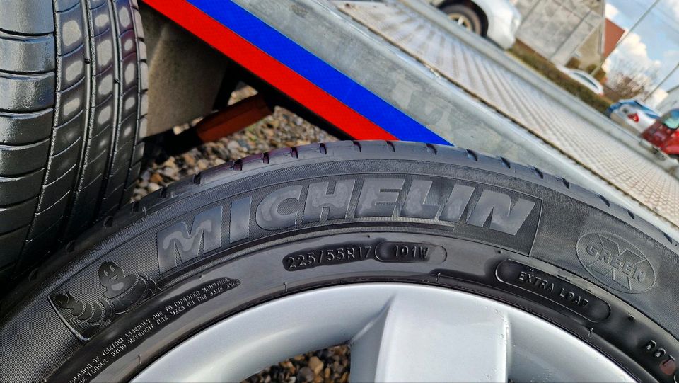 Mercedes Benz Alufelgen 17 zoll mit Michelin Reifen in Langweid am Lech
