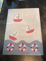 Weicher Kinder Teppich Happy Rugs blau rot weiß 100x140cm Wandsbek - Hamburg Sasel Vorschau