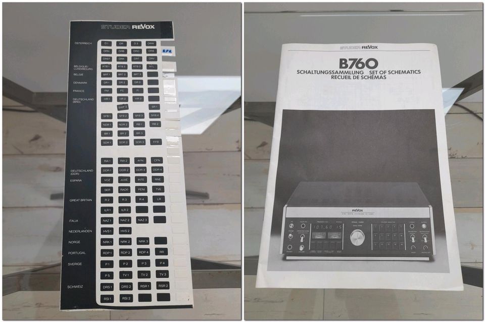 Revox B760 Digital- Synthesizer-Tuner FM Hifi Vintage in Hoppegarten