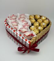 Kinderschokolade, Merci, Ferrero Rocher, Raffaello, Pralinentorte Bayern - Heimertingen Vorschau