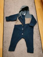Wollwalk Anzug, blau, hessnatur, 74/80 Nordrhein-Westfalen - Windeck Vorschau