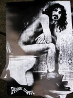 " ZAPPA auf Klo " - Poster Plakate - GEROLLT ! - 2 Stück !!!! Altona - Hamburg Ottensen Vorschau