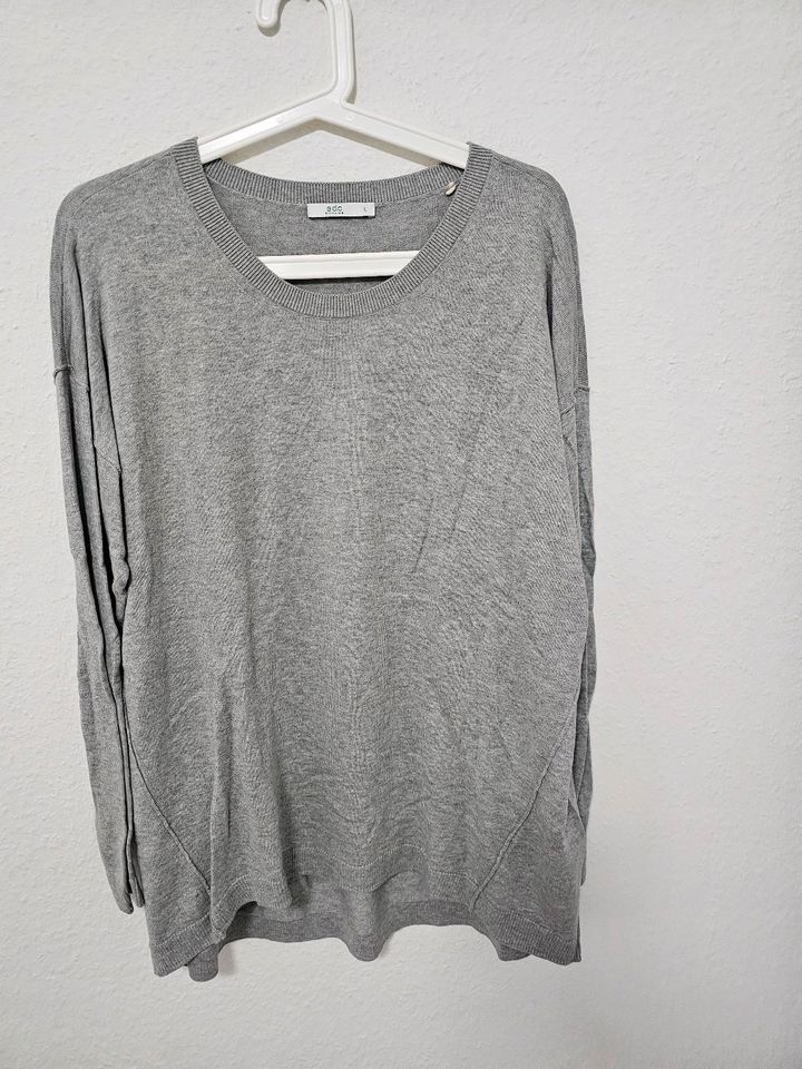 Dünner Pullover grau EDC Basic L 40 in Hiddenhausen