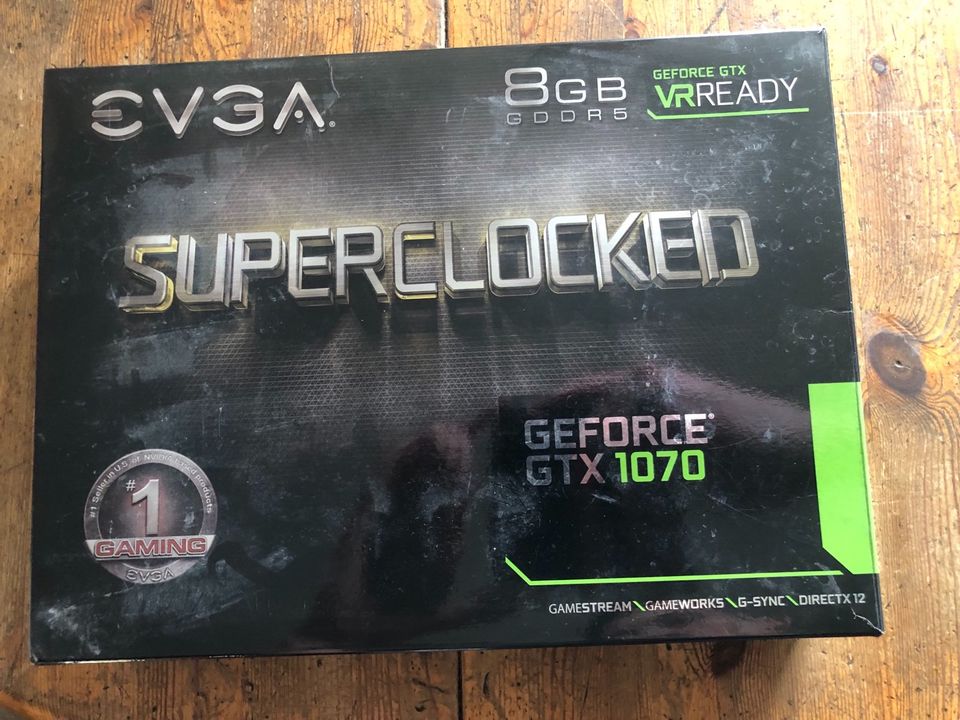 EVGA Grafikkarte NVIDIA GeForce GTX1070 SC 8GB in Plauen