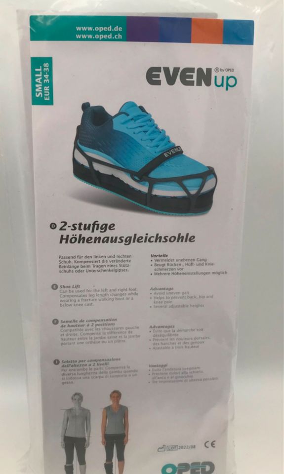 Gegenschuhausgleich NEU für Orthese VACOped / AirWalker in Hamburg