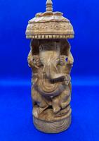 Ganesha Holzstatue, 16 cm, Hinduismus, Gottheit München - Pasing-Obermenzing Vorschau