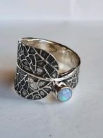 Neu solider 925 Sterling Silber Ring mit weißem OPAL Leipzig - Dölitz-Dösen Vorschau