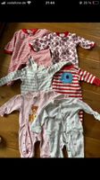 Schlafanzug Einteiler Overall Pyjama Newborn Mädchen 50 56 Sachsen-Anhalt - Halle Vorschau